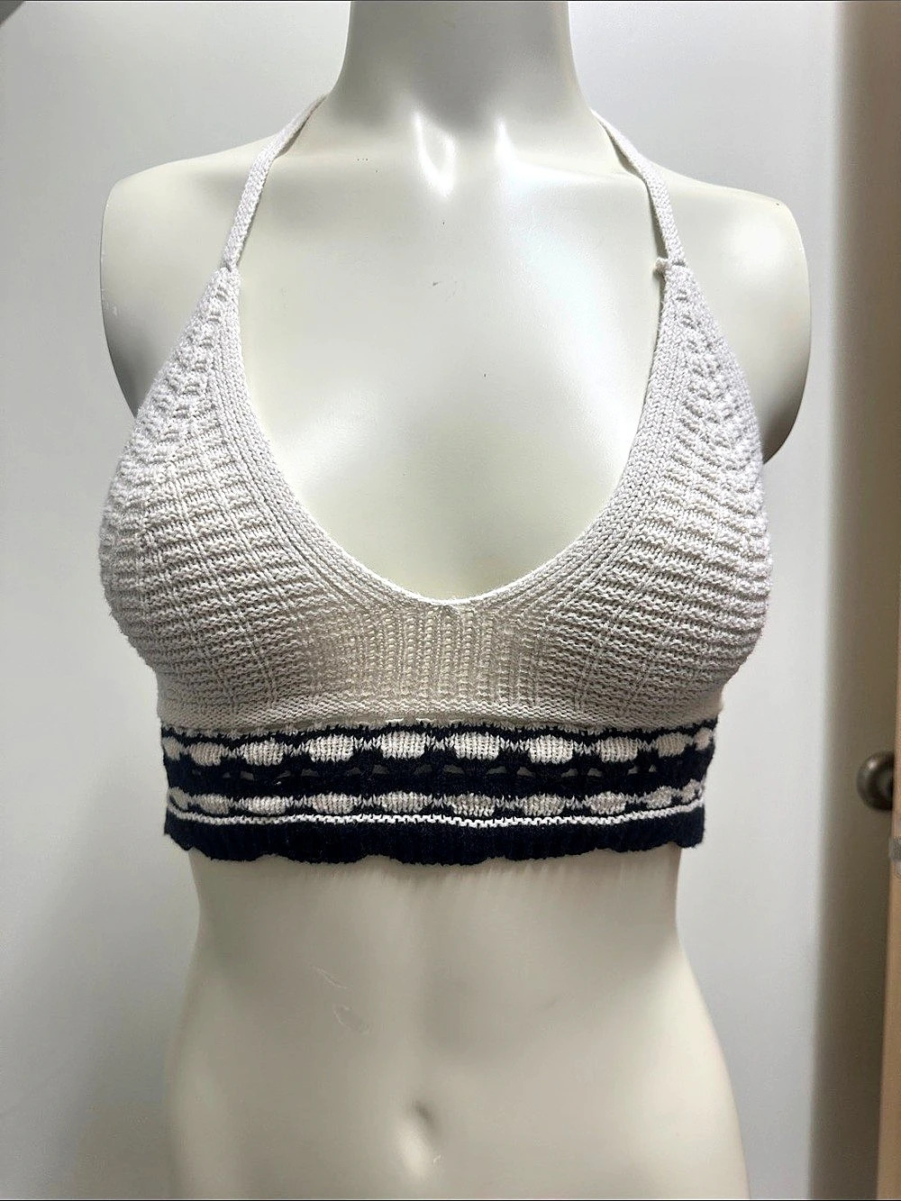 Sincerely Jules Knit Halter Top Small